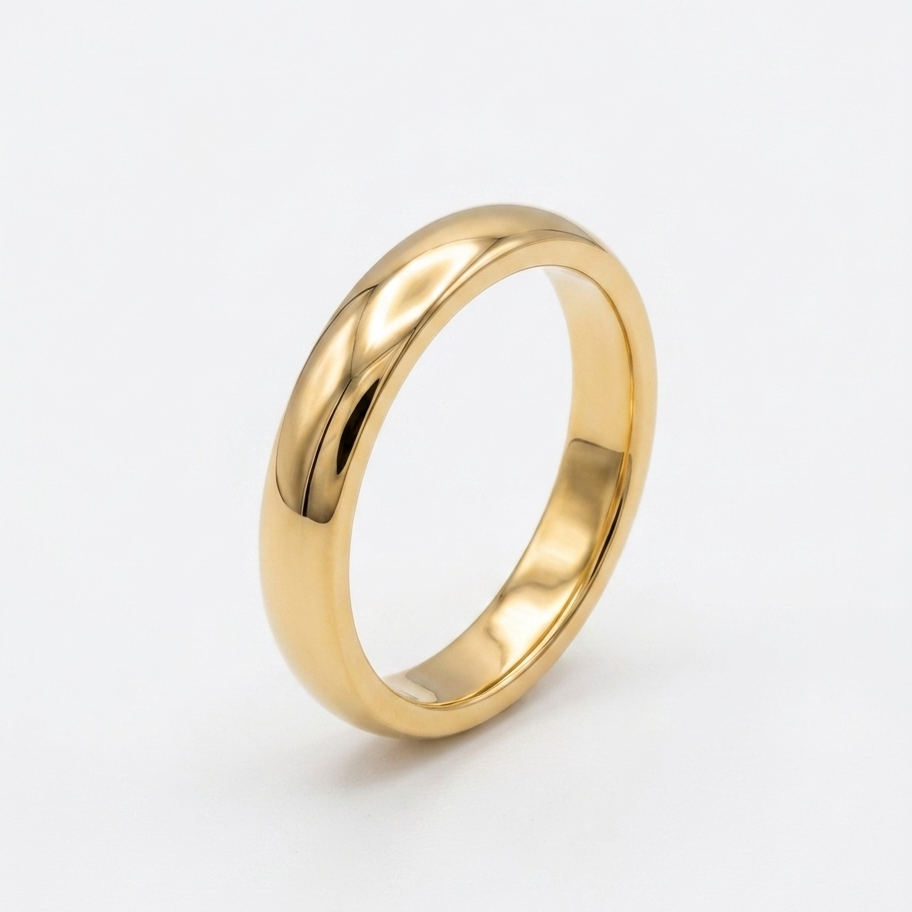 gold ring band for women