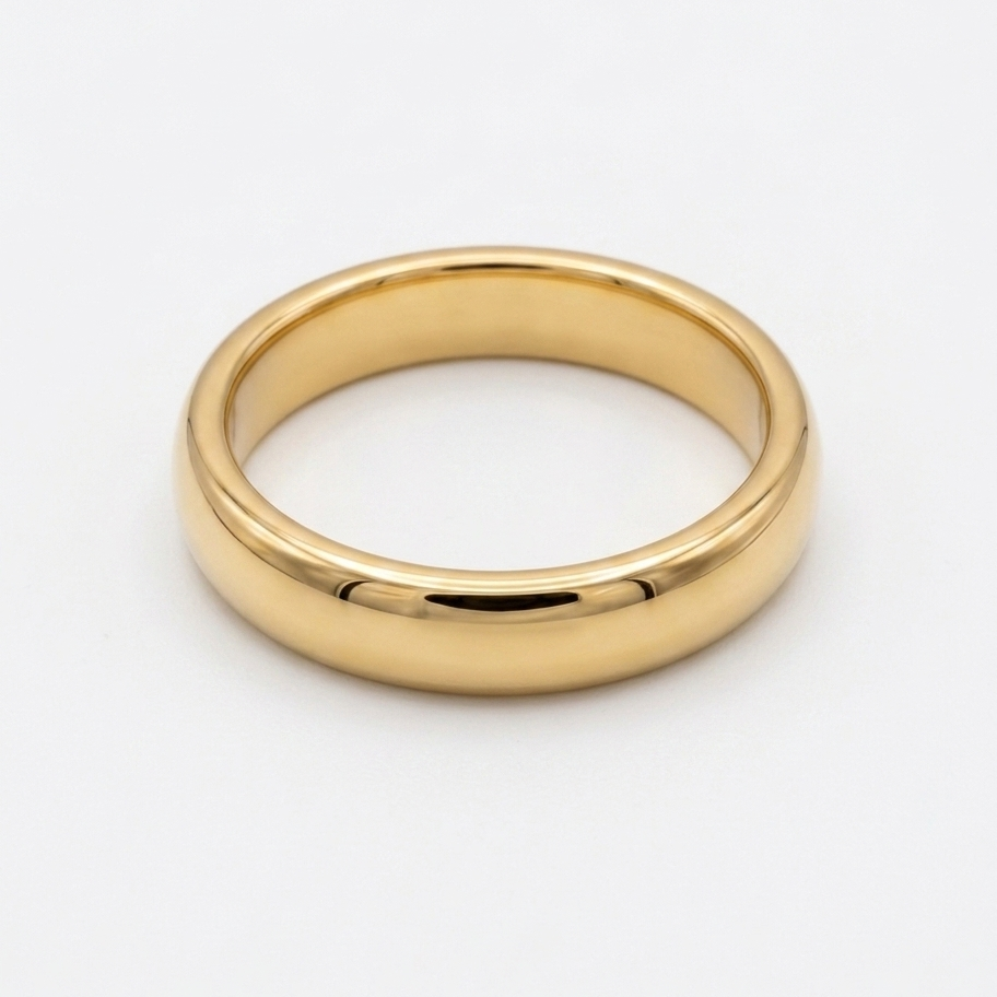 gold ring band for women