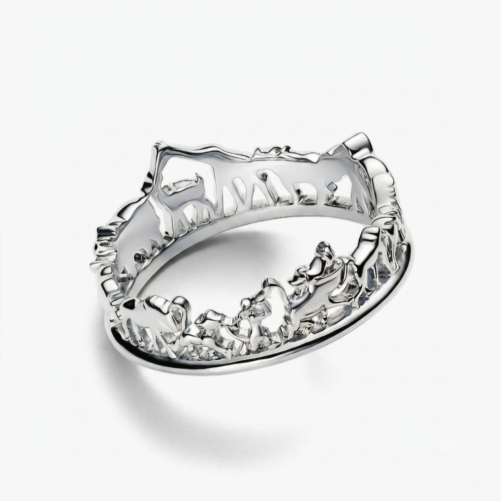 FOUND X Disney Lion King Pandora 925 Sterling Slver Ring