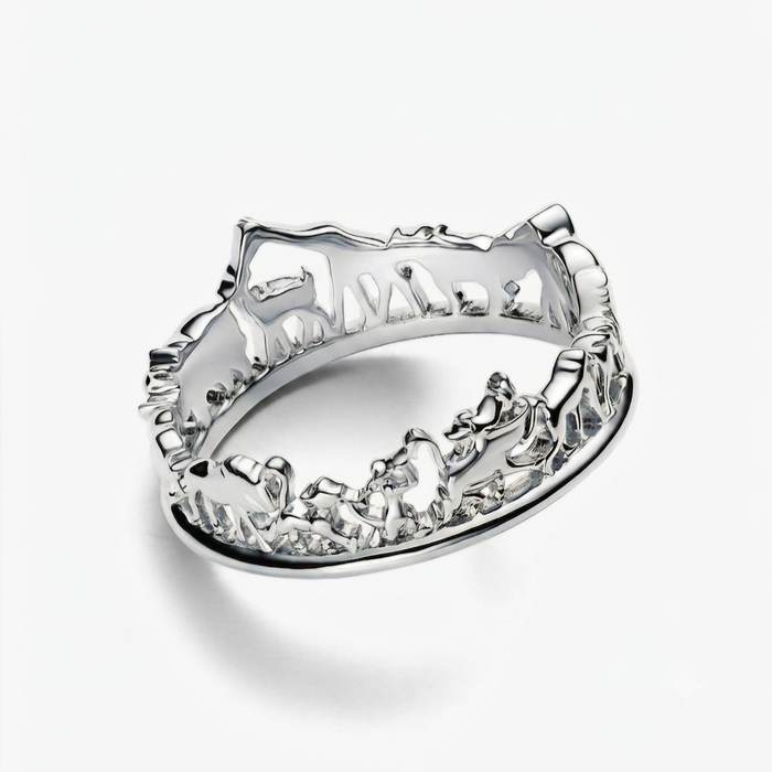 FOUND X Disney Lion King Pandora 925 Sterling Slver Ring