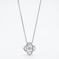 Kinetic Knot 925 Sterling Silver Necklace