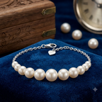 Luminous Pearl 925 Sterling Silver Bracelet