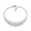 Luminous Pearl 925 Sterling Silver Bracelet