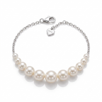 Luminous Pearl 925 Sterling Silver Bracelet
