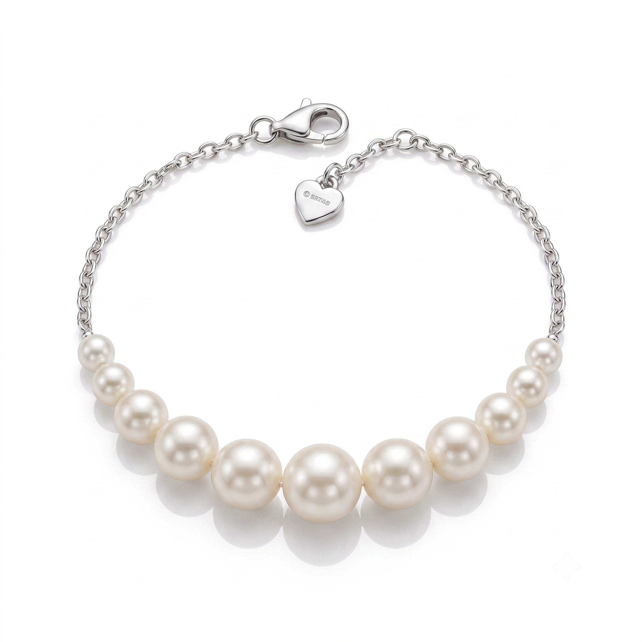 Luminous Pearl 925 Sterling Silver Bracelet