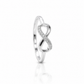 925 Sterling Silver Minimalist Infinity Promise Ring