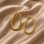 Big Gold hoop earrings